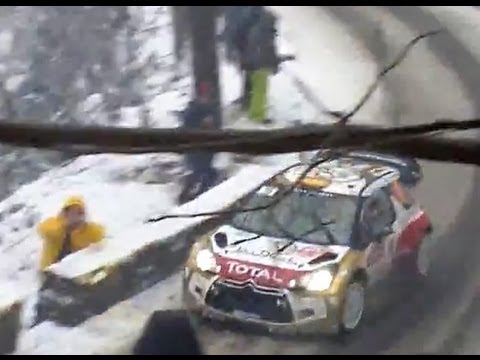 2013 WRC RALLY MONTECARLO MONACO [HD] SS14 CITROEN DS3 WRC DANI SORDO