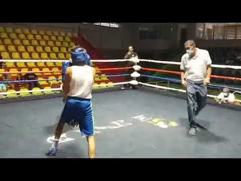 JOSHUA AGUILAR VS STEVEN OBREGON 90 LBS . MIERCOLES 27 DE JULIO DE 2022  GIMNASIO NICARAO.