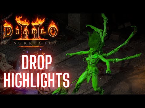 100 Runs Nightmare Andariel Drop Highlights - Diablo II Resurrected 2023