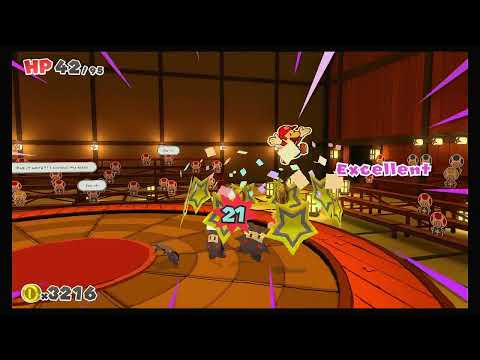 Ninja Attraction... Over and Over Again - Paper Mario the Origami King pt 23