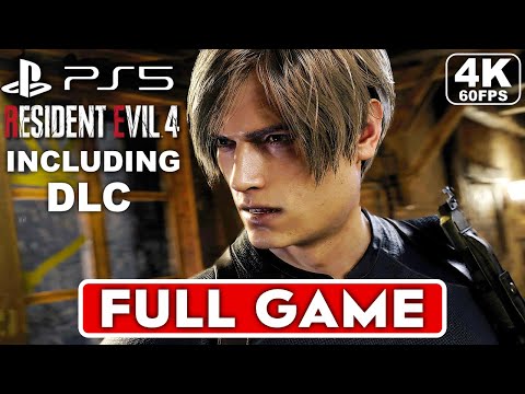 RESIDENT EVIL 4 REMAKE Gameplay Walkthrough FULL GAME [4K 60FPS PS5] - No Commentary