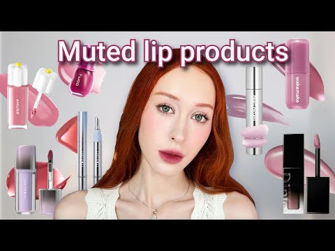 muted tints, glosses and lipsticks + stain test