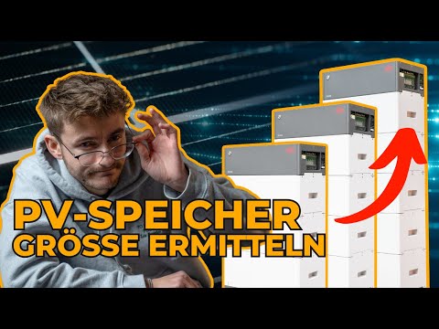 PV system with storage: How much capacity do you really need? | Determine the size of your PV sto...