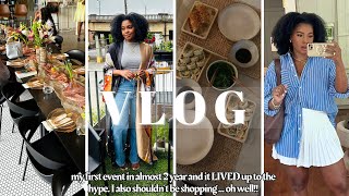 VLOG: back in my hosting era, cute items from Anthropologie + a DETAILED makeup tutorial!