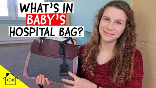 What You Need To Pack In BABY'S Hospital Bag UK | What's In My Hospital Bag | Second Baby
