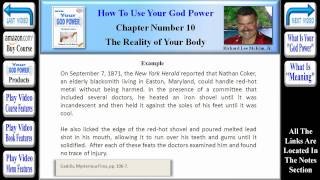 preview picture of video 'How To Use Your God Power® - Chapter 10 - Your Body Is Only A Representation (Part 20 of 72)'