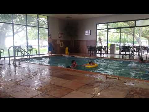 Swimming Pool at the Holiday Inn Express
