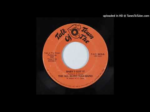 Rare Modern Soul Gospel 45 The All Blind Man Band - Baby I Got It