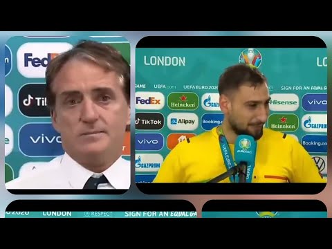 Italia, intervista ai Campioni d'Europa dopo i rigori contro l' Inghilterra!