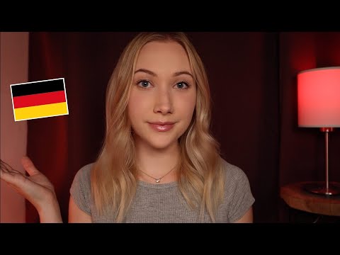 ASMR In German | Writing & Repeating Basic Words & Phrases 🇩🇪