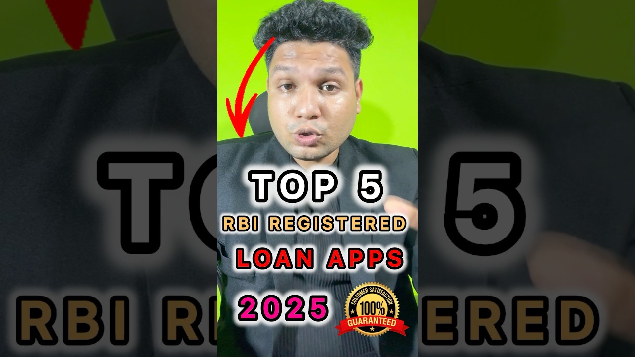 Top 5 Instant Loan in Minutes – Only from RBI Registered Apps! #instantloanapp