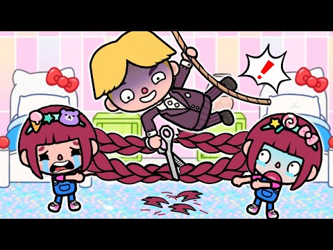 The Twins Were Separated By Their Evil Dad ????????✂️ Sad Story | Toca Life World | Toca Boca