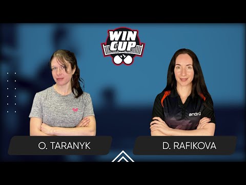 14:00 Olena Taranyk - Diana Rafikova 10.06.2025 WINCUP Women Professional. Table 1
