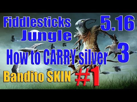 Fiddlesticks Jungle Season 5 (Patch 5.16)|HOW TO CARRY SILVER 3|