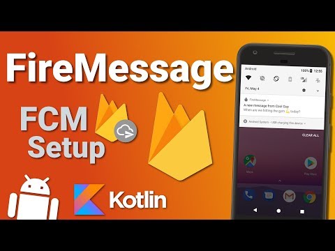 Firebase Firestore Chat App: FCM Setup (Ep 7) - Kotlin Android Tutorial