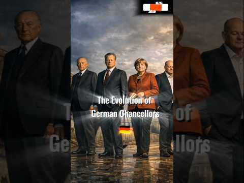 The Evolution of German Chancellors 🇩🇪 (1949–Present)