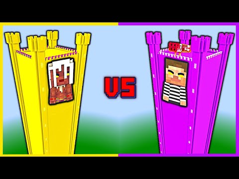 AREF KULE VS HÜSAMETTİN KULE! 😱 -Minecraft