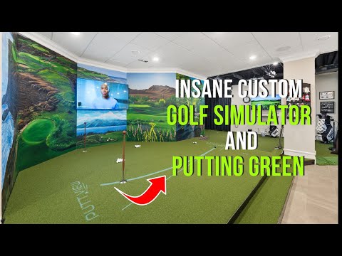 Get Ready for the Ultimate Basement Transformation: A Golfer's Dream Setup!