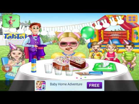 Baby Birthday Party Planner TabTale Android gameplay Movie apps free kids best top TV film - YouTube