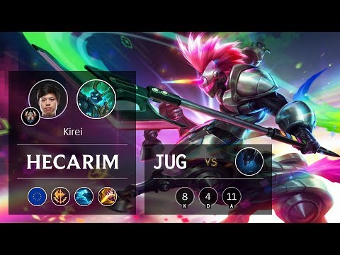 Hecarim Jungle vs Nocturne - EUW Challenger Patch 9.23