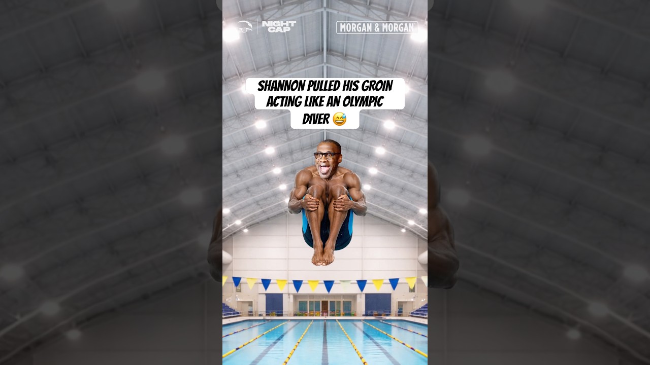 Shannon & Iso have been through the ringer pulling a groin 😅 #Nightcap