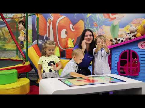 Дитячий інтерактивний стіл INTBOARD ZABAVA 32 BL