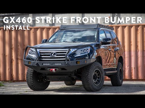GX 460 Front Strike Bumper Install
