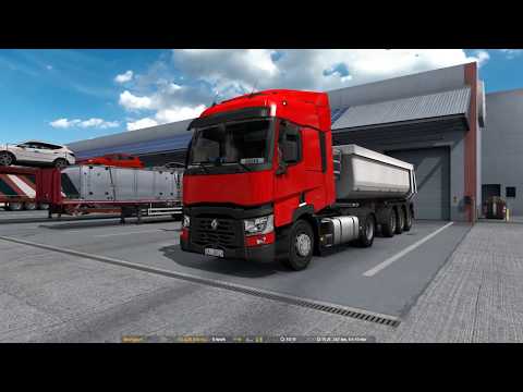 ETS2 Renault T Range 460 Milano - Genova (bridge)
