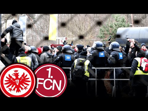 Als Ultras Nürnberg den Einlass in Frankfurt stürmten...