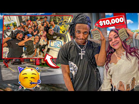 I SURPRISED NETTE & RELL WITH $10,000 FOR THEIR BIRTHDAY!