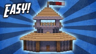 Minecraft: How To Build A Survival Starter House Tutorial (#10)