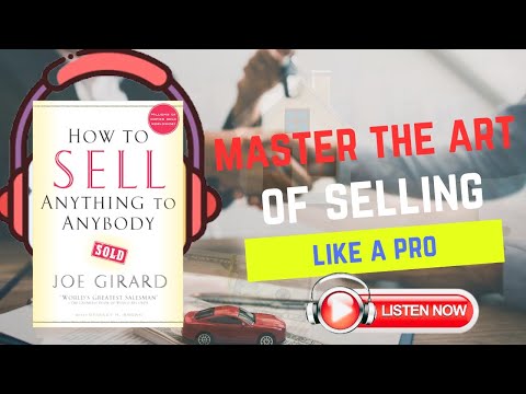 How to Sell Anything by Joe Girard: Sales Techniques & Training Audiobook Summary| Finance Book