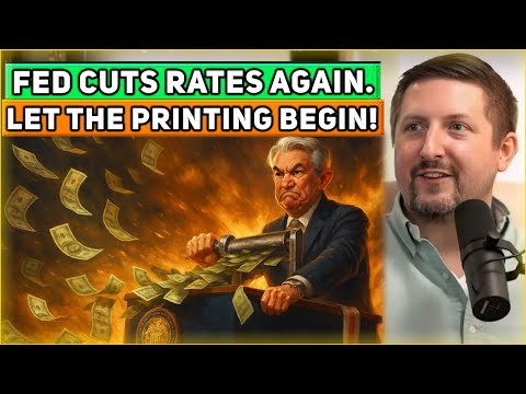 FED Cuts Rates Again. Let The Printing Begin! + $92,500 BTC & $3,350 ETH - Ep.#892