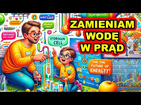 Zabawka - ogniwo wodorowe.