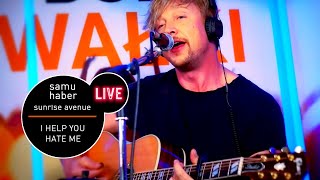 Samu Haber Sunrise Avenue - I Help You Hate Me (Live at MUZO.FM)