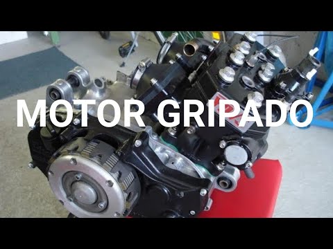 MECÁNICA BÁSICA | 2ª PARTE | Cómo REPARAR MOTOR agarrado gripado. Arrancar moto parada
