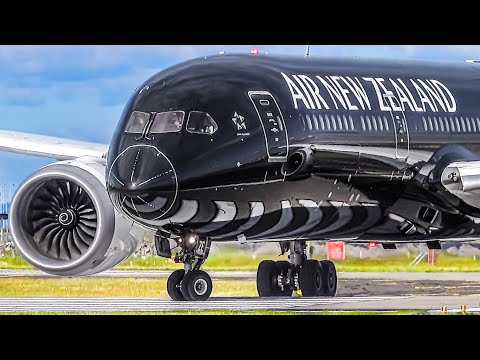✈️ 100 CLOSE UP Aircraft TAKEOFFS & LANDINGS 🇦🇺 Melbourne Airport Plane Spotting AUSTRALIA