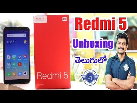 Xiaomi redmi 5 unboxing & initial impressions