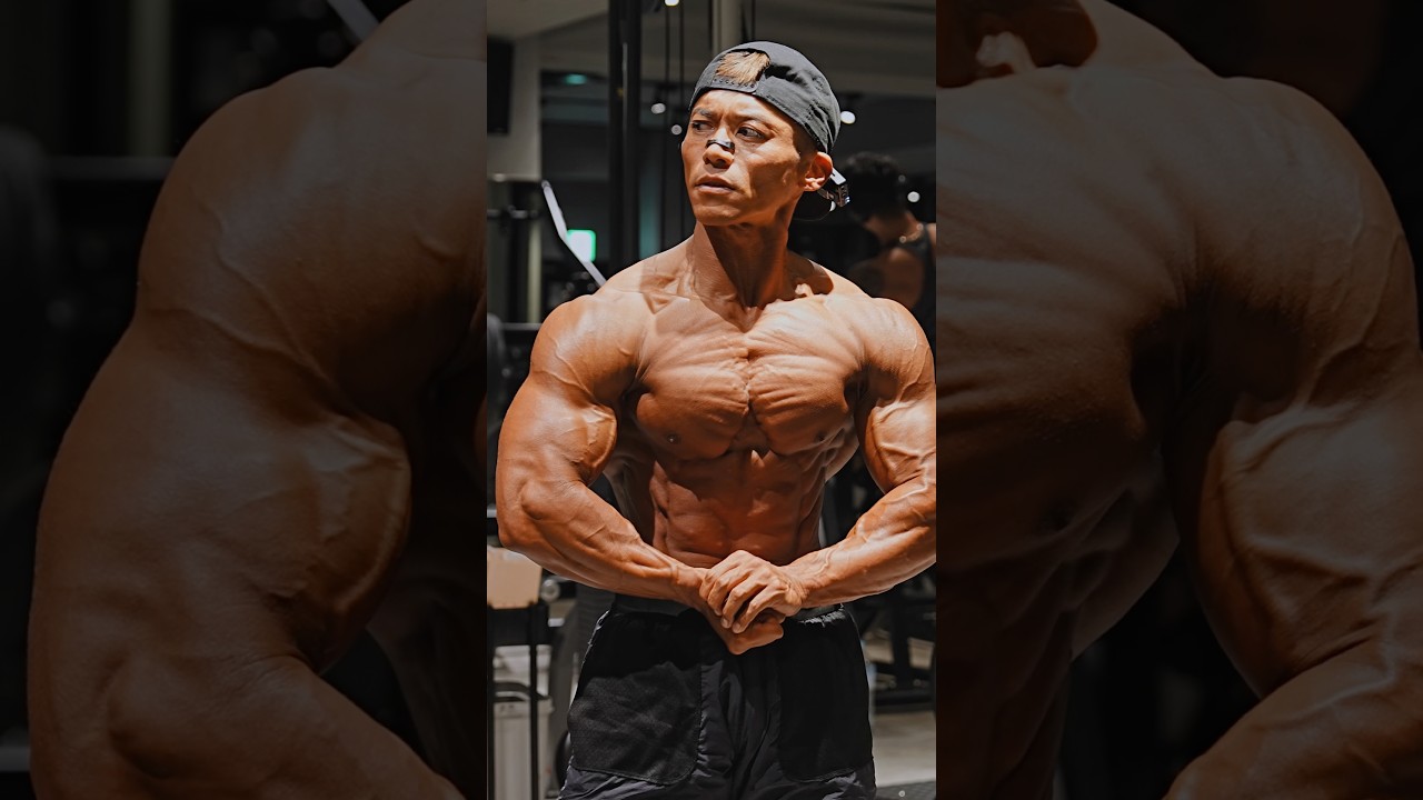 2025年日本選手権大会5日前のコンディション #ボディビルダー #嶋田慶太