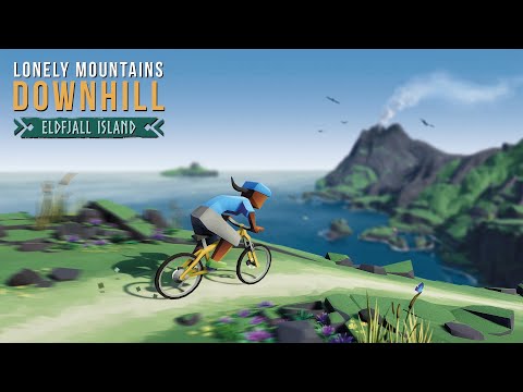  Lonely Mountains Downhill: Eldfjall Island DLC gamescom 2020 Reveal Trailer 