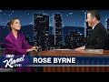 Rose Byrne on Attack of the Clones Discovery, 80s Aerobics Workouts & Playing an Elvis Impersonator