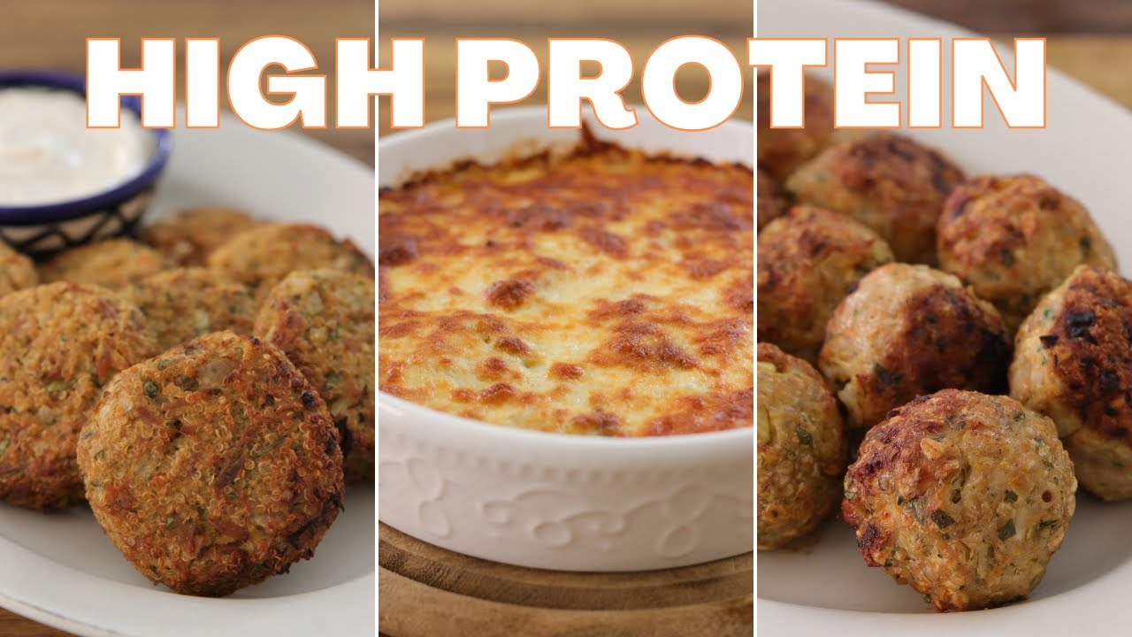 3 Easy High Protein Meals The Cooking Foodie