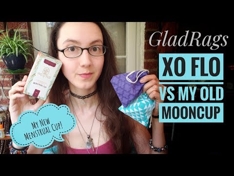 XO FLo / Mooncup comparison: I got a new menstrual cup!
