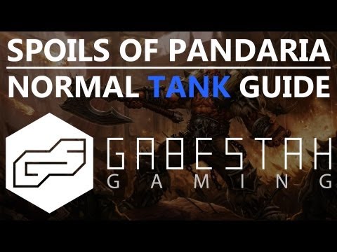 Spoils of Pandaria Normal Tank Guide [VOX]