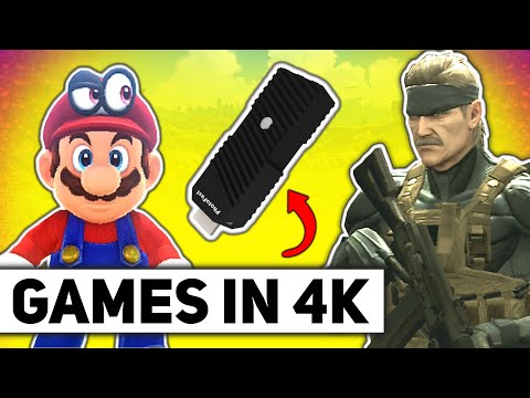 4K Gamer Pro - Play your Switch & Retro Games in 4K on Original Hardware! PS3, PS4, XBOX360/ONE etc