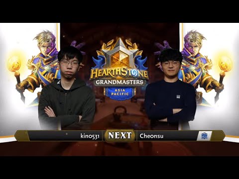kin0531 vs che0nsu - Group A Initial - Hearthstone Grandmasters Asia-Pacific 2020 Season 1 - Week 1