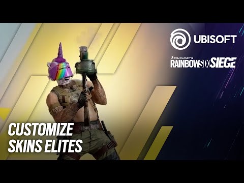 CUSTOMIZAÇÃO DE SKINS ELITE CHEGA COM A CRYSTAL GUARD I Rainbow Six Siege
