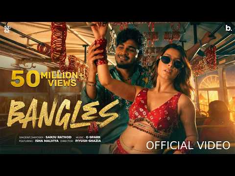 Bangles (Official #Video) Sanju Rathod Ft. Isha Malviya | G-Spark | #Marathi Pop 2026 | बांगडी