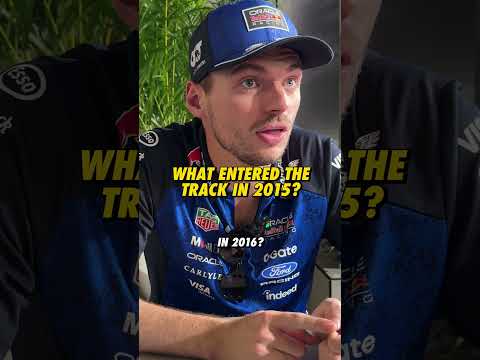 Max knows his history, that's for sure 😂 #F1 #RedBullRacing #SingaporeGP