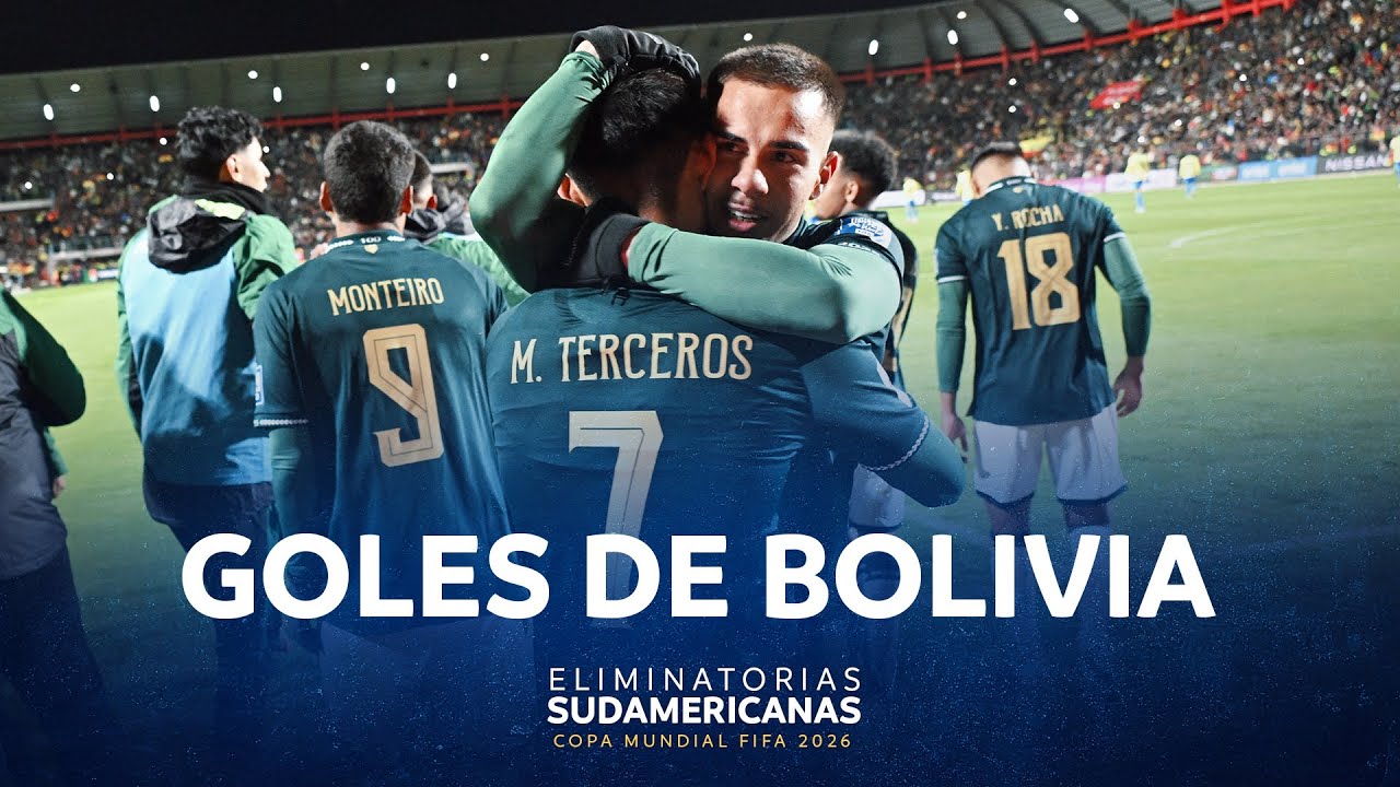 LOS 17 GOLES DE BOLIVIA EN LAS ELIMINATORIAS